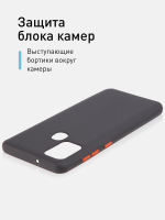 Чехол ROSCO для Samsung Galaxy A21s оптом (арт. SS-A21S-FRESH-BLACK-RED)