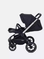 Коляска детская MOWBaby "ZOOM"PU (2в1) RA086 Silver Black