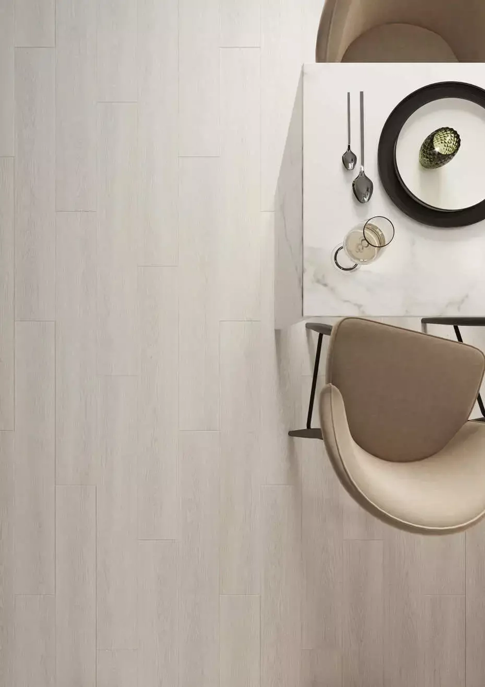 Кварц-винил SPC AlixFloor City Line 5 мм Дуб Светло-Серый 2.009 м2