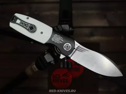 Складной нож Reptilian Буян-03 сталь D2, рукоять, G10