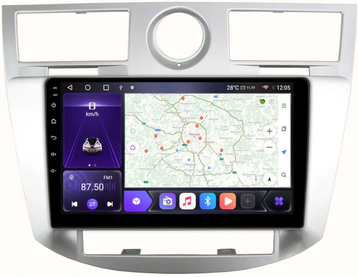 Магнитола для Chrysler Sebring 2006-2010 - Kuberg EW-9301 IPS, Android 10, 4G SIM-слот