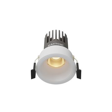 Встраиваемый светильник 9W 2700К DL123-10W-2.7K-W белый Dip Hight Maytoni