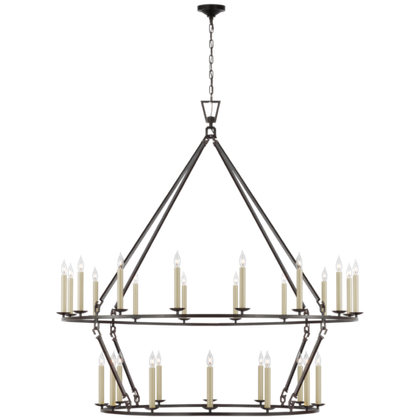 Люстра Visual Comfort Darlana Oversized Two Tier Chandelier