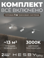 Комплект трековый Hesby Lighting Skylite No3 HSBL_kompl_S003_VI1W3K