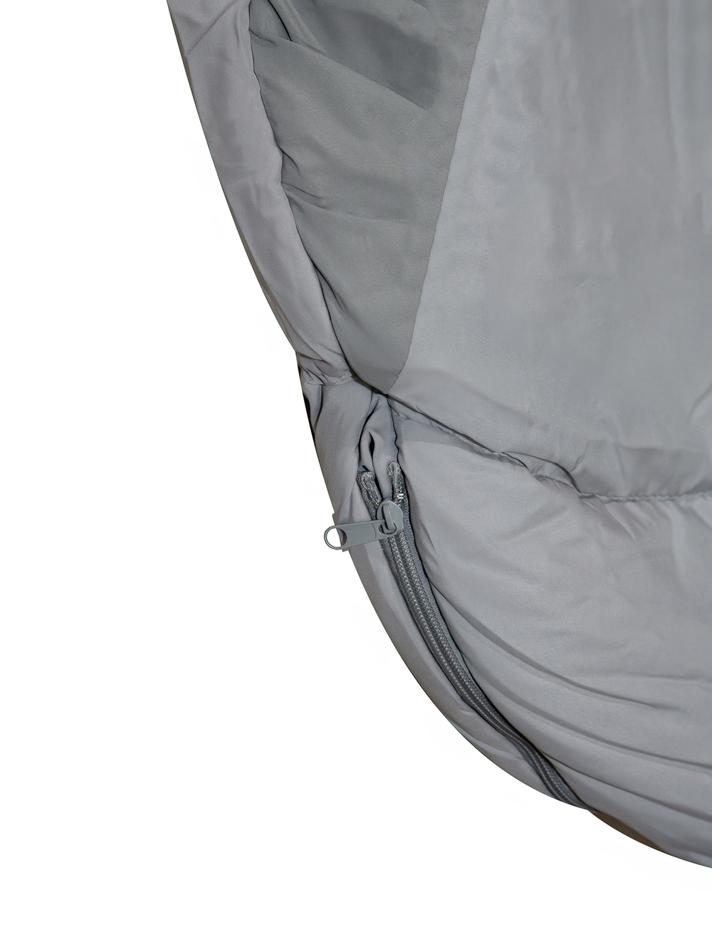 Спальный мешок Naturehike PS400LITE, серый (CNK2350WS026), молния слева