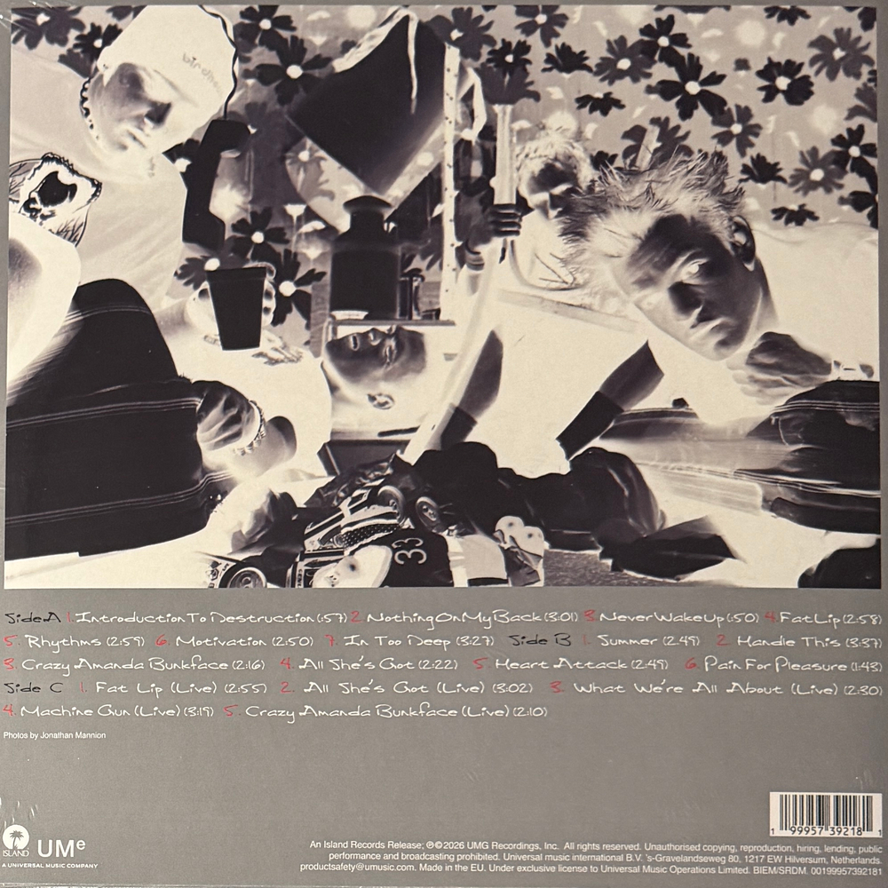 Sum 41 ‎– All Killer No Filler 2LP (Европа 2026г.) Т