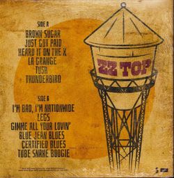 ZZ Top. Raw ('That Little Ol' Band From Texas' Original Soundtrack) (LP, 180 gram)