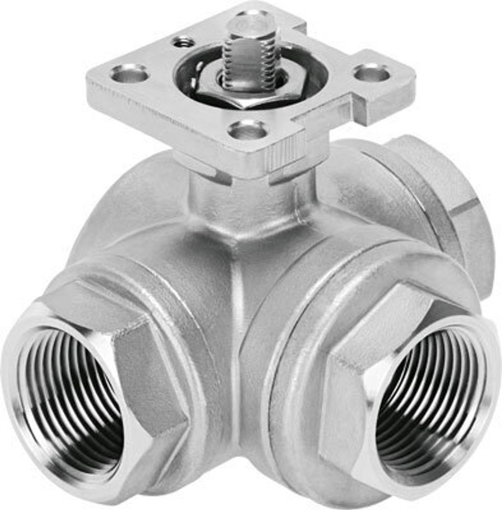 VZBE-3/4-T-63-F-3L-F04-V15V15 Шаровой кран VZBE-3/4-T-63-F-3L-F04-V15V15 Шаровой кран