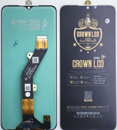 Дисплей Tecno/Infinix X6515 Smart 7/HD/Plus/Hot 30i/Pop 7/Spark 10/10C/Go 2023/ Ярк.500+ Crown (ORG)