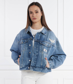 Джинсовая куртка BOXY CALVIN KLEIN JEANS - голубой(J20J222787)