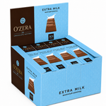 Батончик шоколадный молочный Extra milk OZera, 30 шт по 45 г