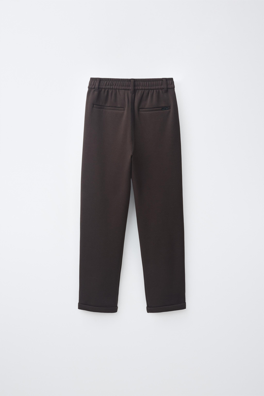 ZARA БРЮКИ RELAXED COMFORT, ШОКОЛАДНЫЙ