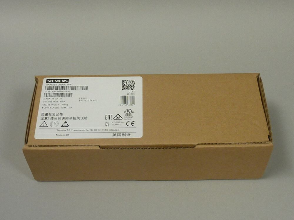 SIEMENS 6SL32440BB121FA0 SIEMENS 6SL32440BB121FA0