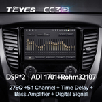 Teyes CC3 2K 9"для Mitsubishi Pajero Sport 3 2016-2018