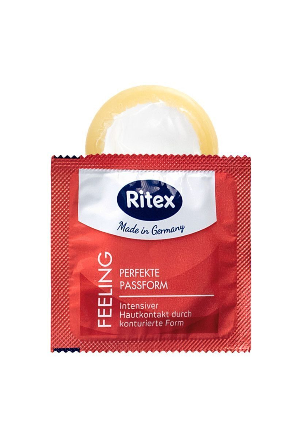 Презервативы анатомической формы с накопителем RITEX PERFECT FIT - 3 шт