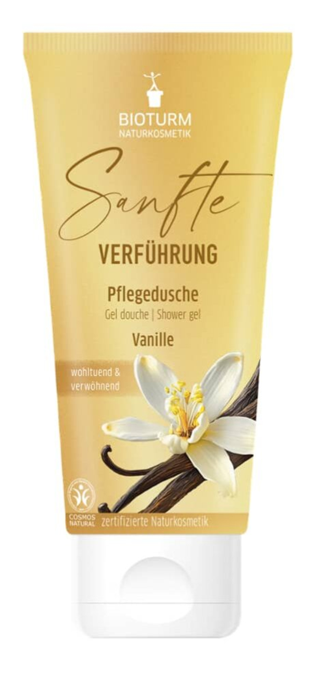 Гель для душа Vanilla Bioturm, 200 мл