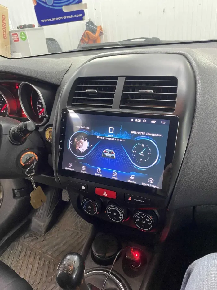 Магнитола для Mitsubishi ASX, Peugeot 4008, Citroen C4 Aircross 2010-2016 - Airok RM-2614 Android 12, SIM-слот