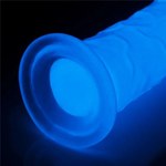 Фаллоимитатор Lovetoy Lumino Play (21×4 см) светящийся в темноте