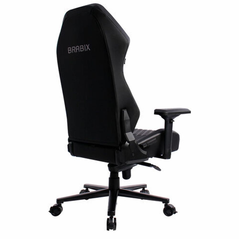 Кресло BRABIX PREMIUM "Core GM-160", мультиблок, 4D подлокотники, литой поролон, черное/серое, 532952