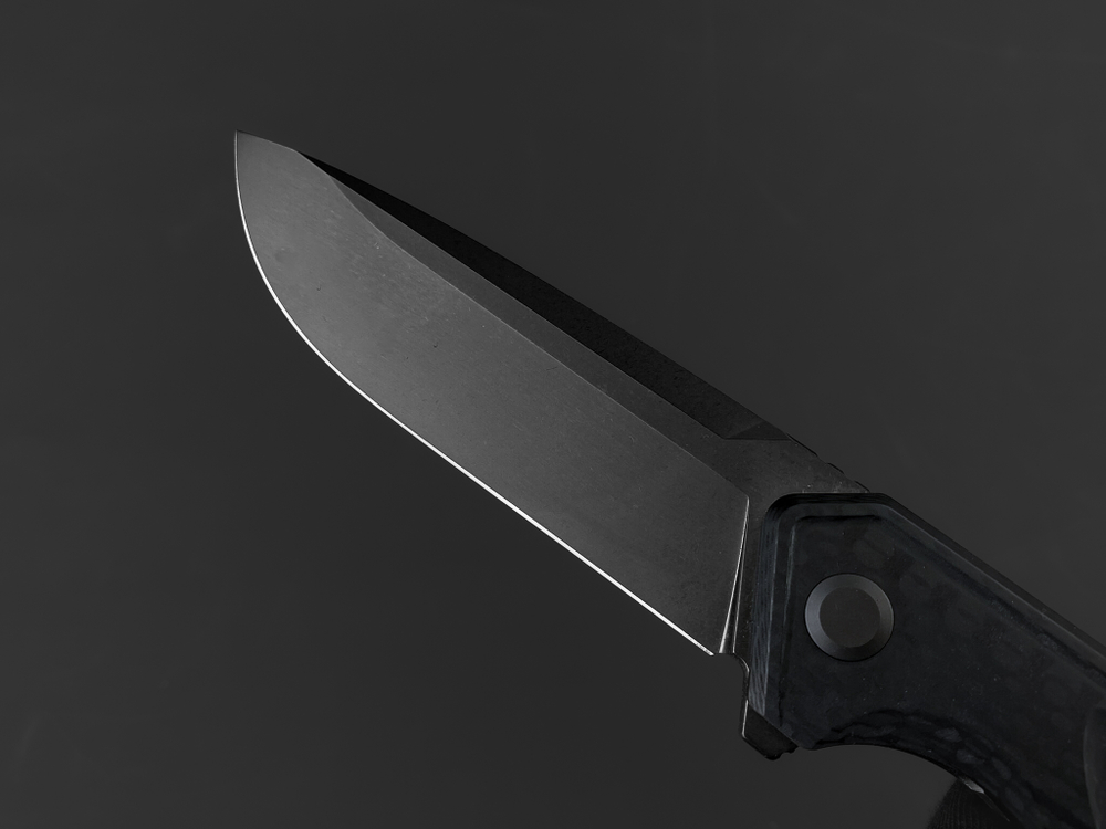 Складной нож Hrebet-B [T10S PVD Carbon G10]