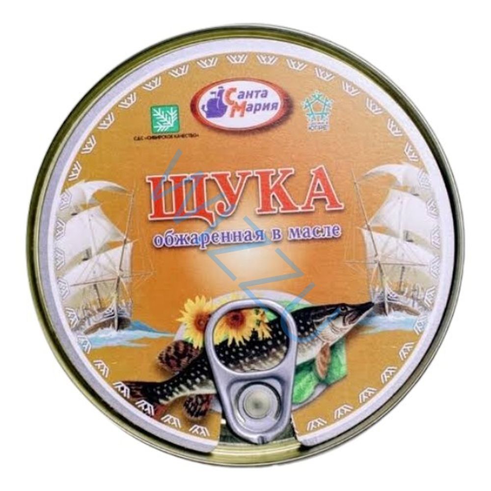 Щука обжаренная в масле 170 г