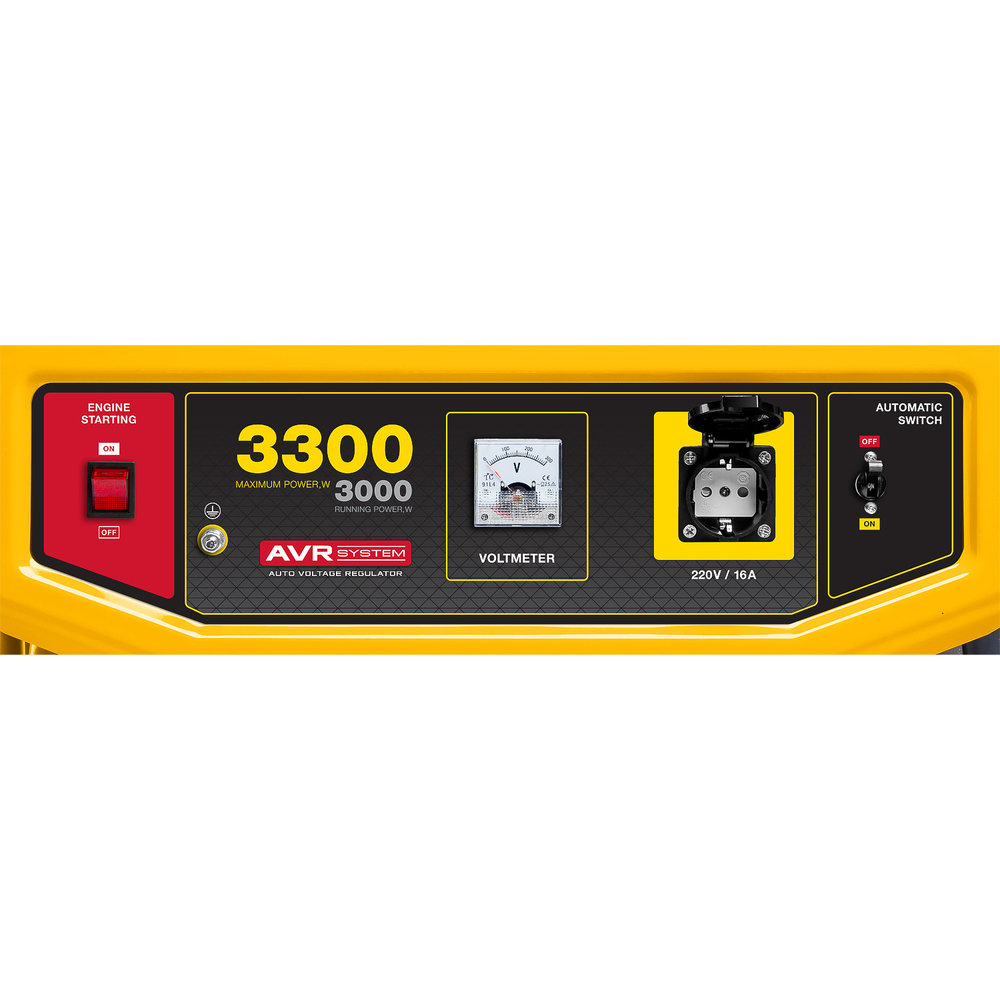 Генератор бензиновый 3300 Вт STEHER GS-4500