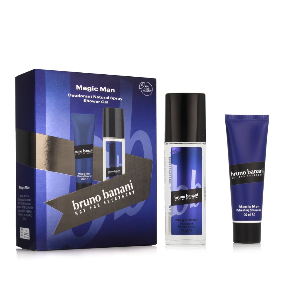 Bruno Banani Magic Man DEO in glass 75 ml + SG 50 ml (man) 1 pcs Bruno Banani Magic Man DEO in glass 75 ml + SG 50 ml (man) 1 pcs