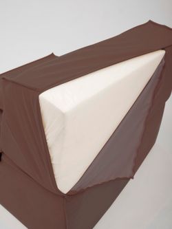 Бескаркасное кресло Topos, велюр, 100х100