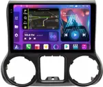 Магнитола для Jeep Wrangler 3 2014-2018 - FarCar BM10-2K-9566 монитор 10.36" 2K QLED на Android 14, Быстрая, CarPlay, 4G SIM-слот