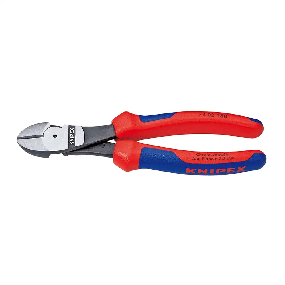 Кусачки боковые особой мощности черненые 200 мм Knipex 74 02 200 SB