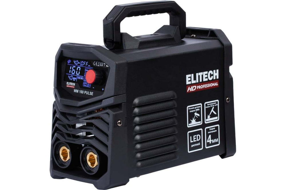 Инверторный сварочный аппарат Elitech HD WM 160 Pulse 204464