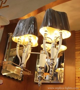 replica Esmeralda black chandelier by IPE Cavalli (Visionnaire)