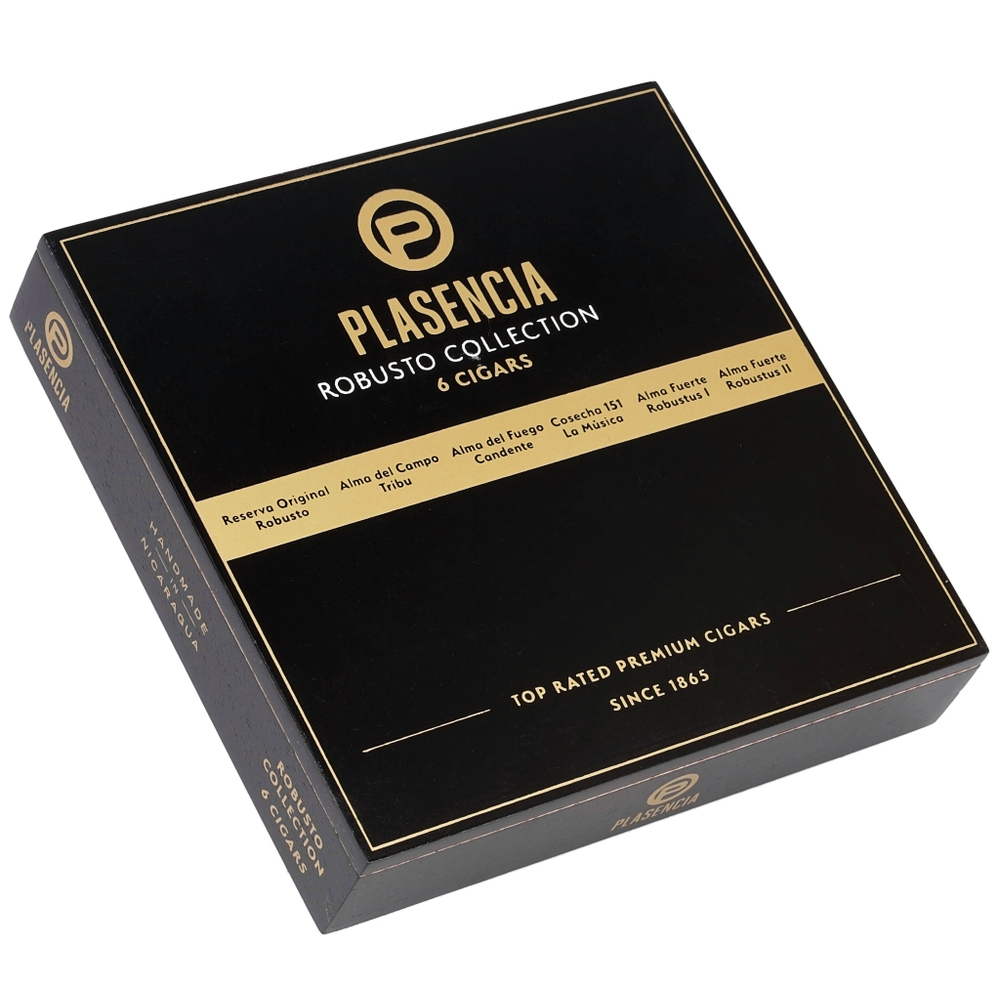 SET 6 Plasencia Robusto Collection Sampler 6 cigars