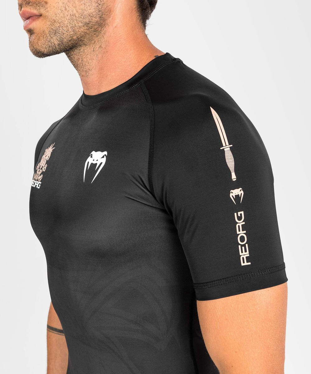 Рашгард Venum Reorg SS Black