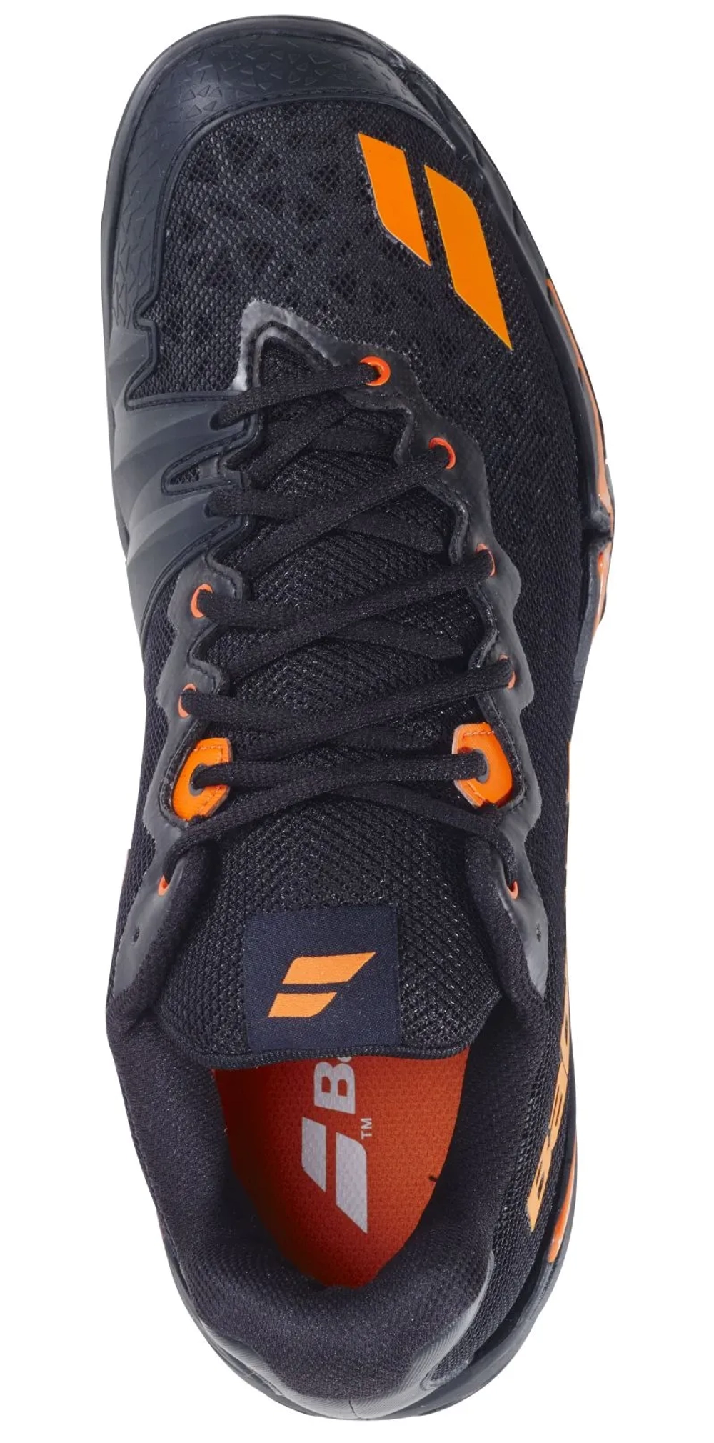 Мужские кроссовки для сквоша/бадминтона Babolat Shadow 4 - black/orange