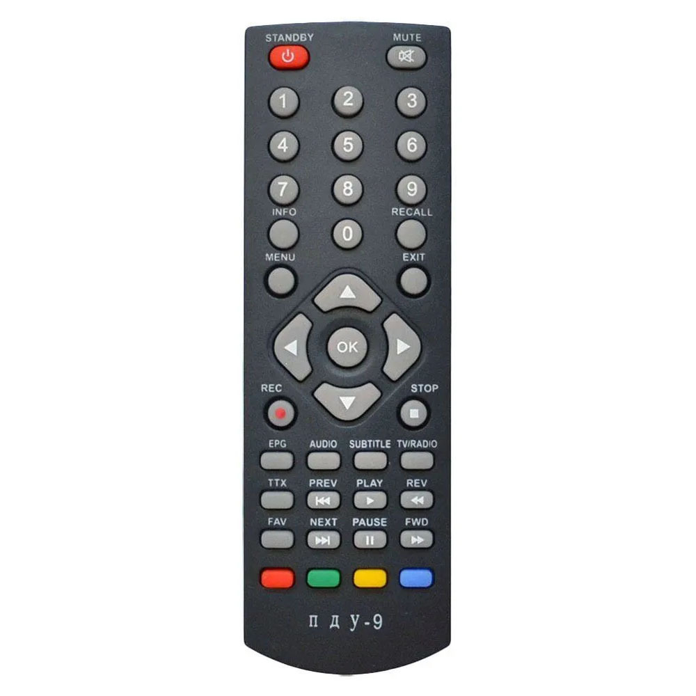 Пульт Oriel ПДУ-9 для цифровой DVB-T2 приставки Oriel.