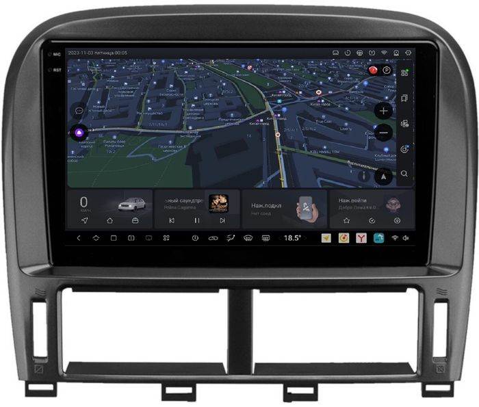 Магнитола для Lexus LS430, Toyota Celsior XF30 2000-2006 (ШГУ цветной) - Kuberg DUDU7 OL-9563-2 QLed+2K, Android 13, Быстрейшая, UIS7870 (DUDU7), CarPlay, SIM-слот