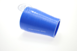 Патрубок интеркулера (D=50*70mm, L=120 mm) ВАЛДАЙ синий MVQ (33106-1172783) ПТП