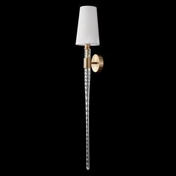 Бра 1*E14 LUMINOUS AP1 BRASS латунь Crystal Lux