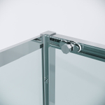 Душевой уголок Grossman Style 110х80 120.K33.05.1180.10.00 профиль Хром стекло прозрачное