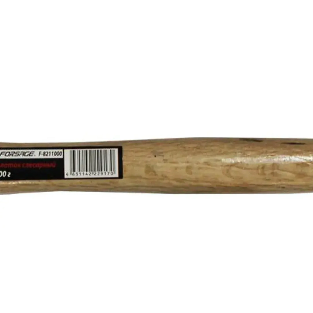 Молоток слесарный с деревянной ручкой (400г) Forsage F-821400