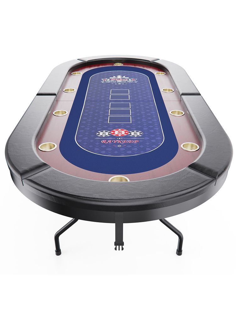 Игровой стол – покер DFC RAYKEEP 86&amp;quot;, на 10 мест, складной