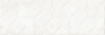 Настенная плитка ALMA Ceramica TWA11MAS024 Mars 60x20 белая матовая под геометрию