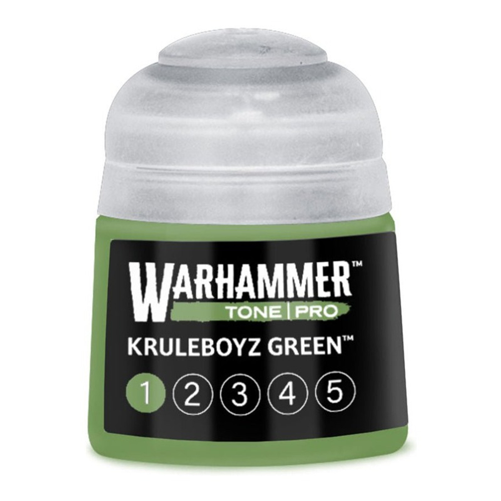 Краска Kruleboyz Green 1 — Warhammer Tone Pro