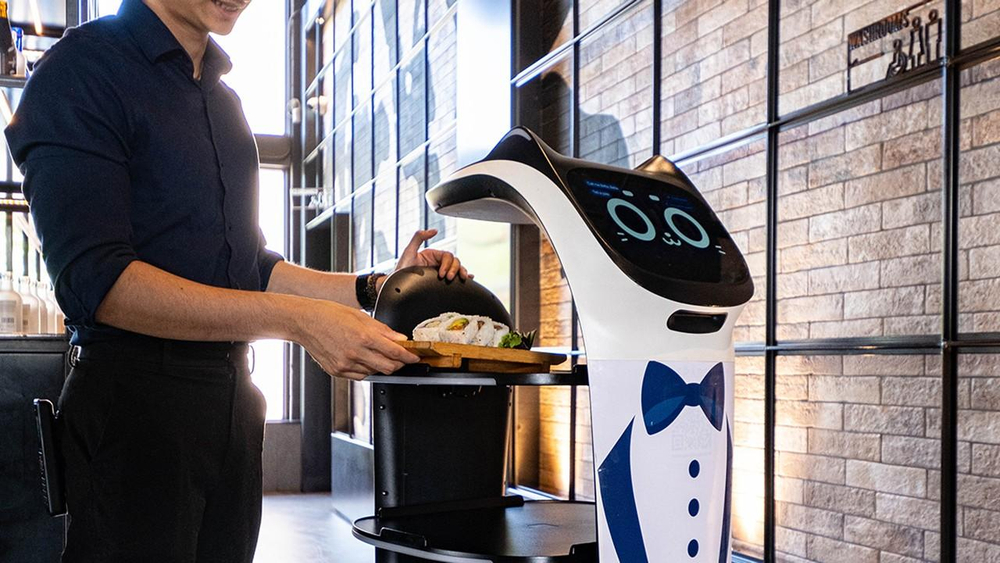 Сервисный робот-доставщик PuduRobotics PuduBot