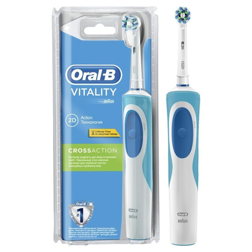 Электрическая зубная щётка Oral-B Vitality 100 CrossAction