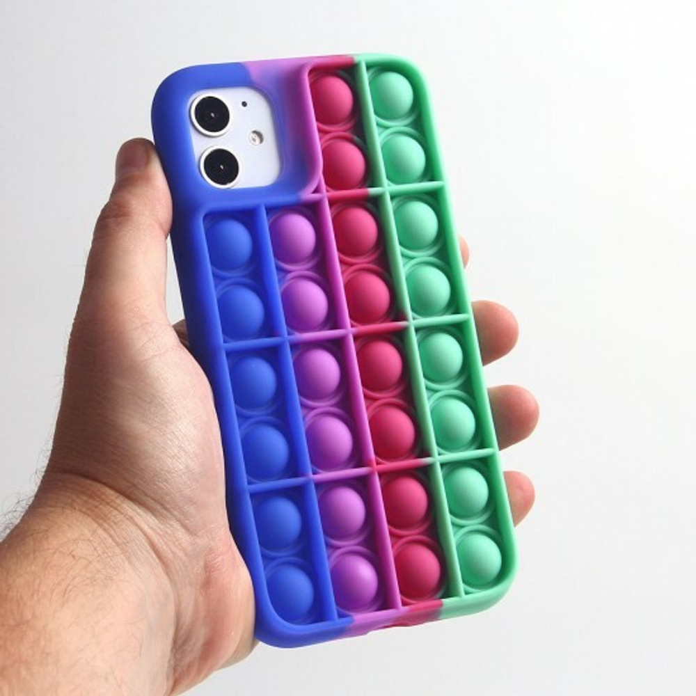 Чехол-антистресс Pop it для iPhone 11, 012639