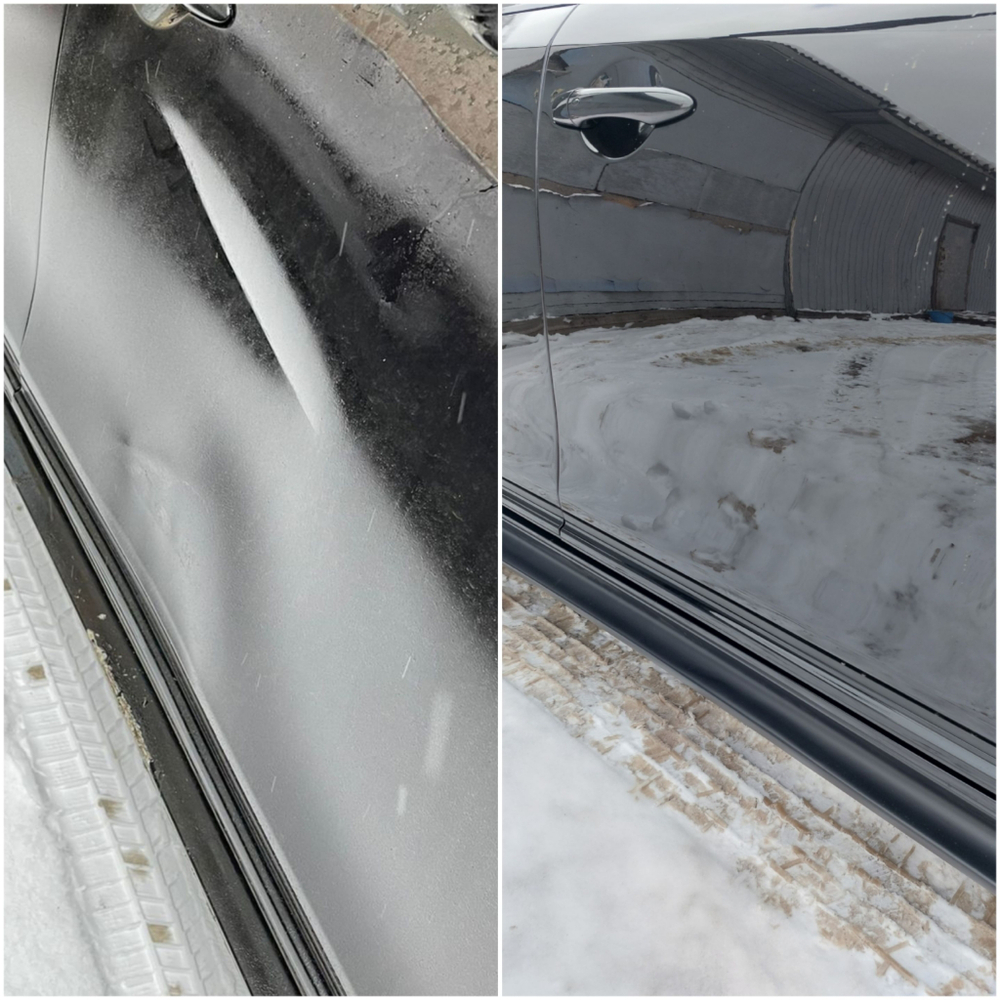 Ремонт порога и окрас двери  Infiniti  QX70
