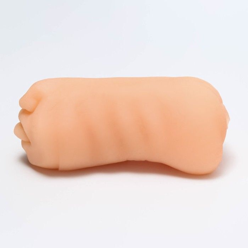 Двусторонний реалистичный мастурбатор Oral&Vaginal (Цвет: телесный)