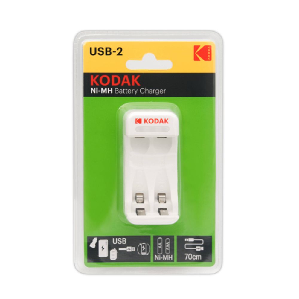 Зарядное устройство для аккумуляторов Kodak C8001B USB [K2AA/AAA] | Kodak